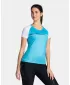 Tricou funcțional de damă KILPI FLORENI-W TL0318KI ALBASTRU