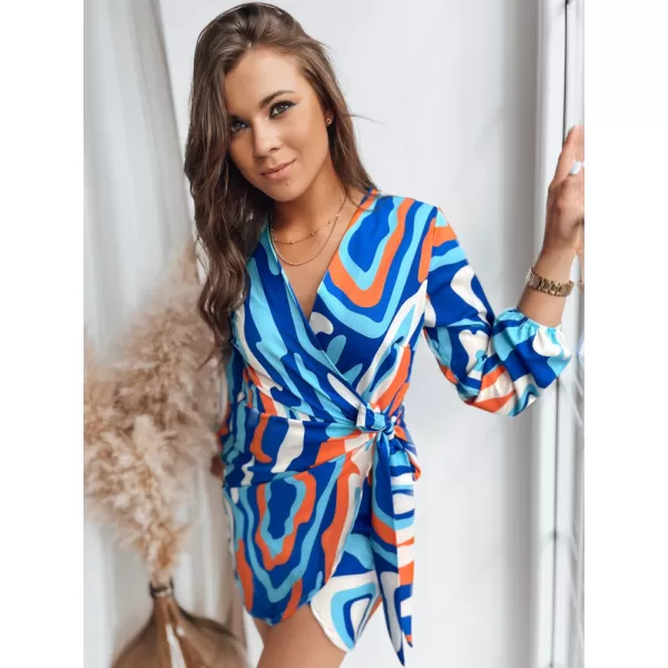  Rochie DSTREET CATIA EY2269 ALBASTRU 