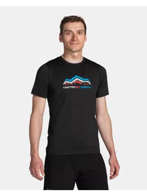 Tricou funcțional pentru bărbați KILPI GIANO-M TM0307KI GRI ÎNCHIS