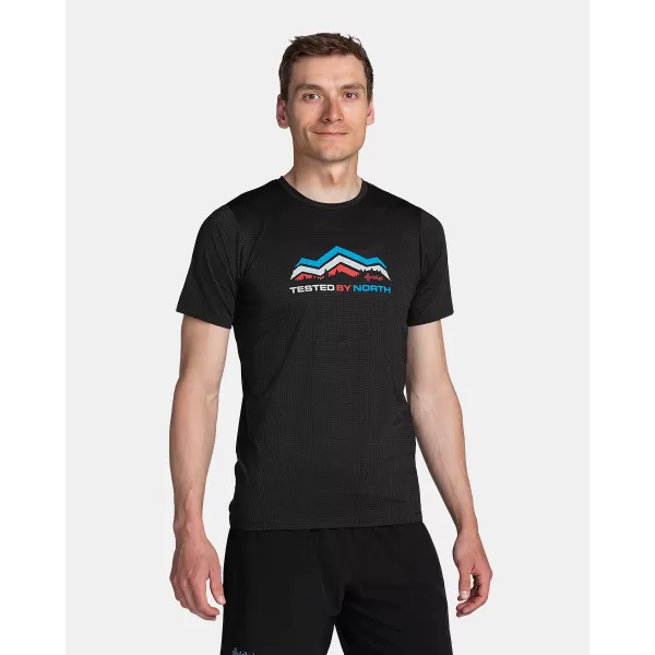  Tricou funcțional pentru bărbați KILPI GIANO-M TM0307KI GRI ÎNCHIS 