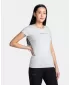 Tricou funcțional de damă KILPI LISMAIN-W TL0317KI GRI DESCHIS