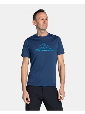 Tricou funcțional pentru bărbați KILPI MERIN-M TM0327KI ALBASTRU ÎNCHIS