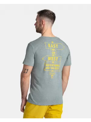 Tricou pentru bărbați KILPI BANDE-M TM0373KI VERDE ÎNCHIS