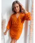 Rochie DSTREET NATI EY2282 PORTOCALE