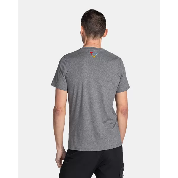  Tricou funcțional pentru bărbați KILPI LISMAIN-M TM0305KI GRI ÎNCHIS 