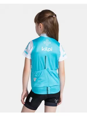 Tricou de ciclism pentru fete KILPI CORRIDOR-JG TJ0305KI ALBASTRU