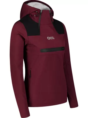 Jachetă softshell de damă NORDBLANC KANGAROO NBSSL7895 ROŞU
