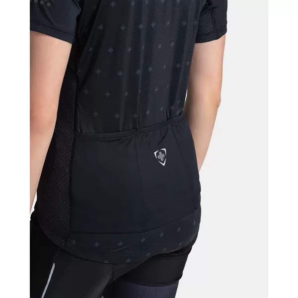  Tricou de ciclism pentru femei KILPI MOATE-W TL0354KI NEGRU 