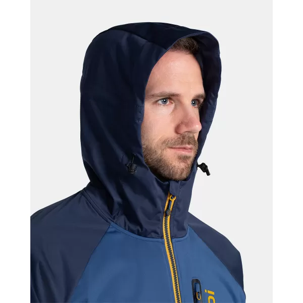  Jachetă softshell pentru bărbați KILPI BELTRA-M TM0107KI ALBASTRU ÎNCHIS 