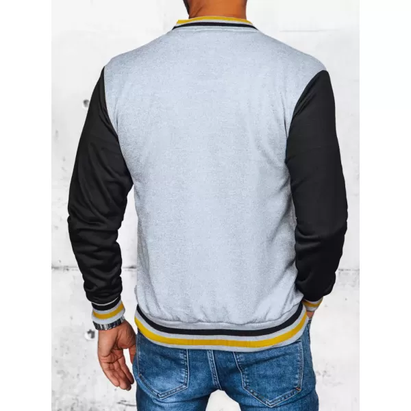  Sacou de baseball de primăvară pentru bărbați DSTREET TX4438 GRI 