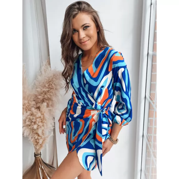  Rochie DSTREET CATIA EY2269 ALBASTRU 