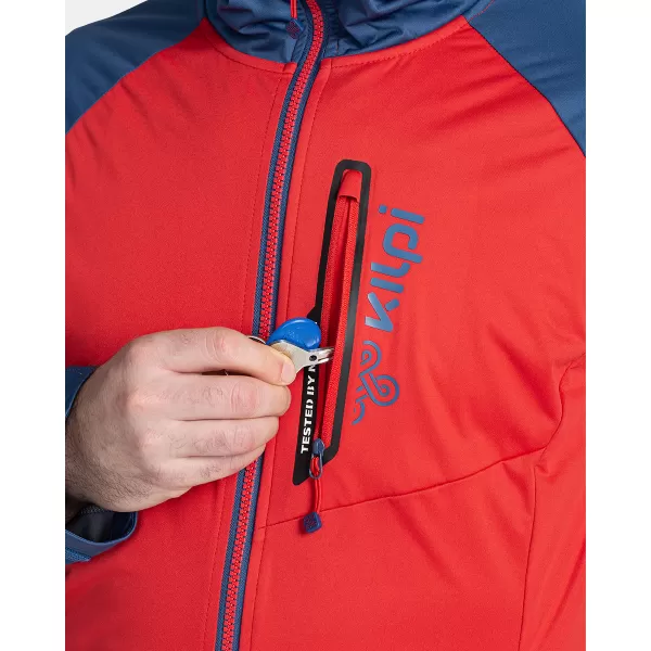  Jachetă softshell pentru bărbați KILPI BELTRA-M TMX107KI ROŞU 
