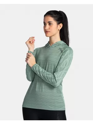 Hanorac funcțional de damă KILPI AILEEN-W TL0205KI VERDE ÎNCHIS