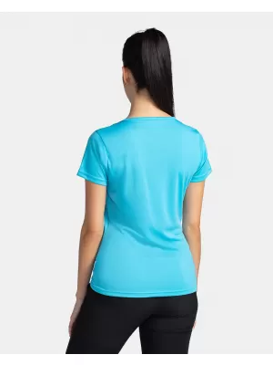 Tricou funcțional de damă KILPI DIMA-W TL0321KI ALBASTRU