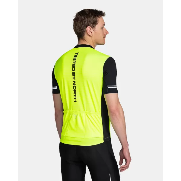  Tricou de ciclism pentru bărbați KILPI CAVALET-M TM0359KI CHIHLIMBAR 