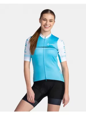 Tricou de ciclism pentru femei KILPI CORRIDOR-W TL0351KI ALBASTRU