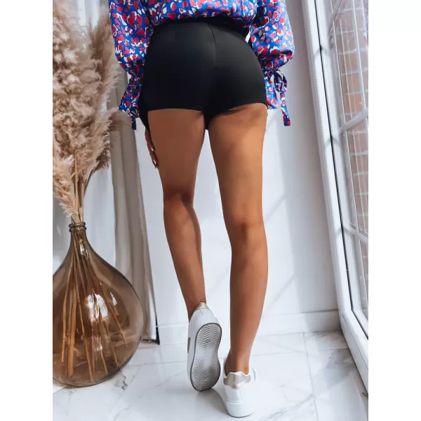  Pantaloni scurți pentru doamne DSTREET SUZI SY0283 NEGRU 
