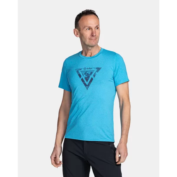  Tricou funcțional pentru bărbați KILPI LISMAIN-M TM0305KI ALBASTRU 