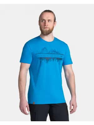 Tricou pentru bărbați KILPI CHOOSE-M TM0374KI ALBASTRU