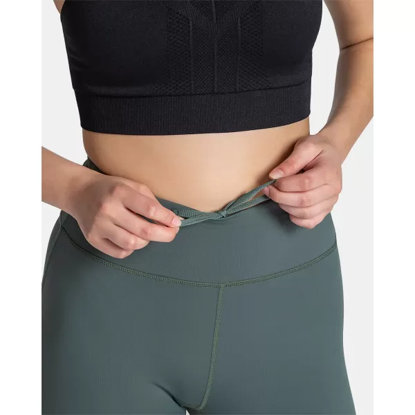  Jambiere de damă KILPI AMIRA-W TL0427KI VERDE ÎNCHIS 