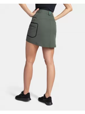 Fusta de dama KILPI ANA-W TL0419KI VERDE ÎNCHIS