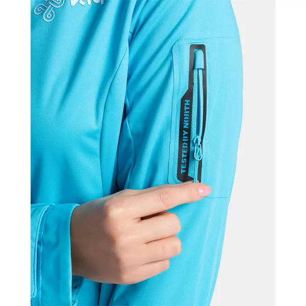  Jachetă softshell pentru femei KILPI BELTRA-W TL0107KI ALBASTRU 