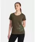 Tricou funcțional de damă KILPI GAROVE-W TL0316KI VERDE ÎNCHIS