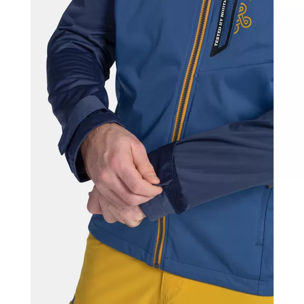  Jachetă softshell pentru bărbați KILPI BELTRA-M TM0107KI ALBASTRU ÎNCHIS 