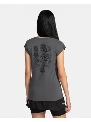 Tricou pentru femei KILPI LOS-W TL0365KI GRI ÎNCHIS