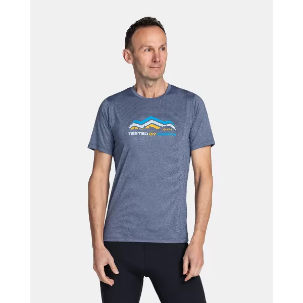  Tricou funcțional pentru bărbați KILPI GIANO-M TM0307KI ALBASTRU ÎNCHIS 