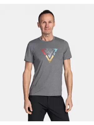 Tricou funcțional pentru bărbați KILPI LISMAIN-M TM0305KI GRI ÎNCHIS