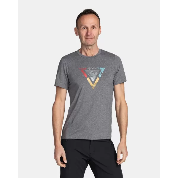  Tricou funcțional pentru bărbați KILPI LISMAIN-M TM0305KI GRI ÎNCHIS 