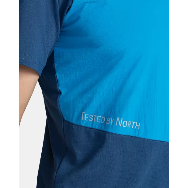  Tricou funcțional pentru bărbați KILPI KERKEN-M TM0328KI ALBASTRU ÎNCHIS 