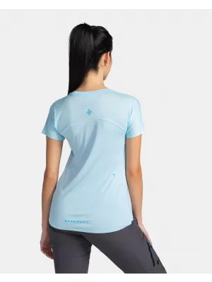 Tricou funcțional de damă KILPI AMELI-W TL0320KI ALBASTRU DESCHIS