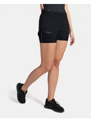 Pantaloni scurți de damă KILPI BERGEN-W TL0414KI NEGRU
