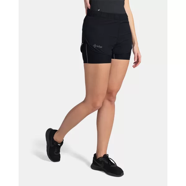 Pantaloni scurți de damă KILPI BERGEN-W TL0414KI NEGRU 