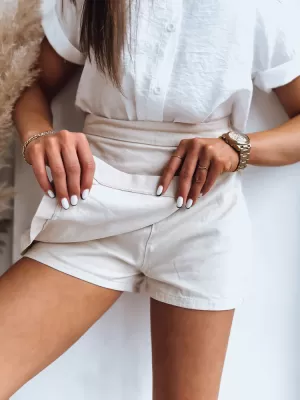 Pantaloni scurți pentru doamne DSTREET DAGER SY0277 BEJ