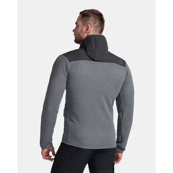  Hanorac pentru bărbați din fleece KILPI TANALI-M TM0202KI GRI ÎNCHIS 