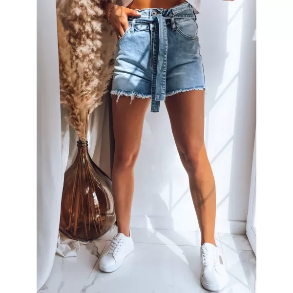  Pantaloni scurți din denim pentru femei DSTREET GELIS SY0285 ALBASTRU 