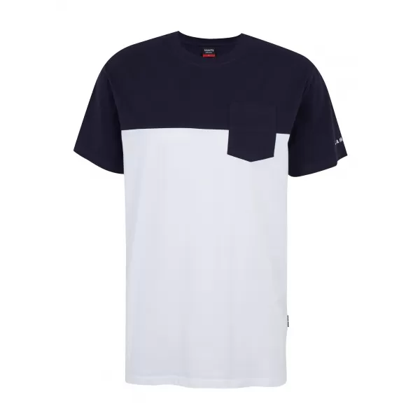  Tricou pentru bărbați SAM 73 SIRIUS MT 826 ALB 