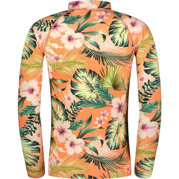  Tricou pentru copii cu protectie UV NORDBLANC MERMAID NBSKF7869 PORTOCALE 