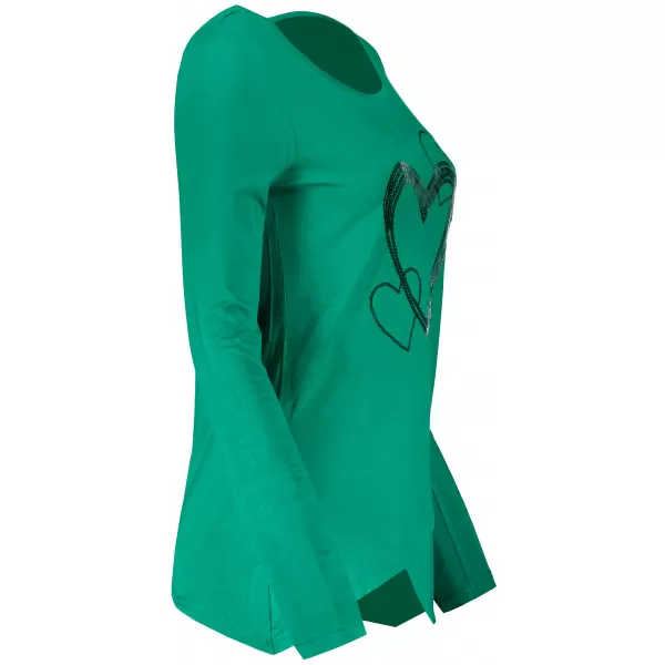  Tricou pentru femei KIXMI RAIMY VERDE 