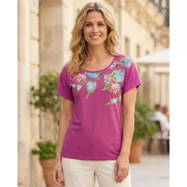  Tricou pentru femei ALTISPORT BAILA VIOLET 