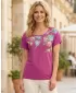 Tricou pentru femei ALTISPORT BAILA VIOLET