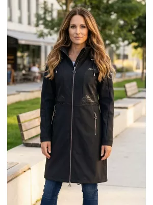 Palton softshell dama KIXMI RITA NEGRU