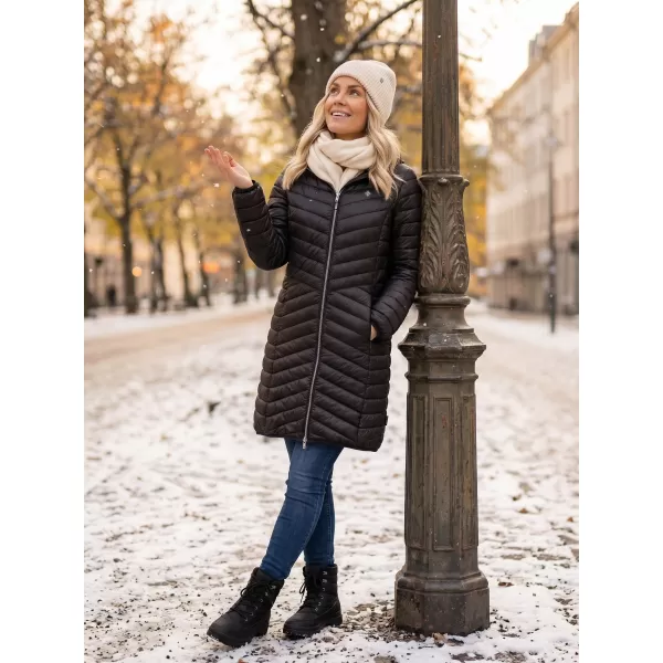  Palton de damă SAM 73 BELLA WB 870 NEGRU 