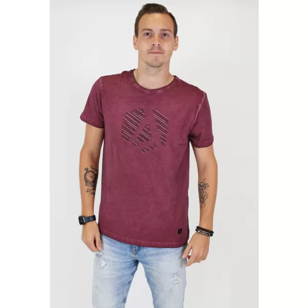  Tricou pentru bărbați ALTISPORT BARCLAY BURGUNDIA 