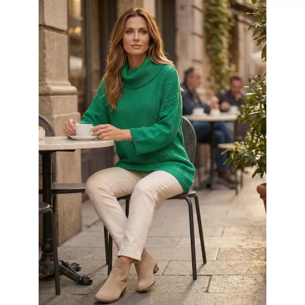  Pulover de dama KIXMI ROSLIN VERDE 