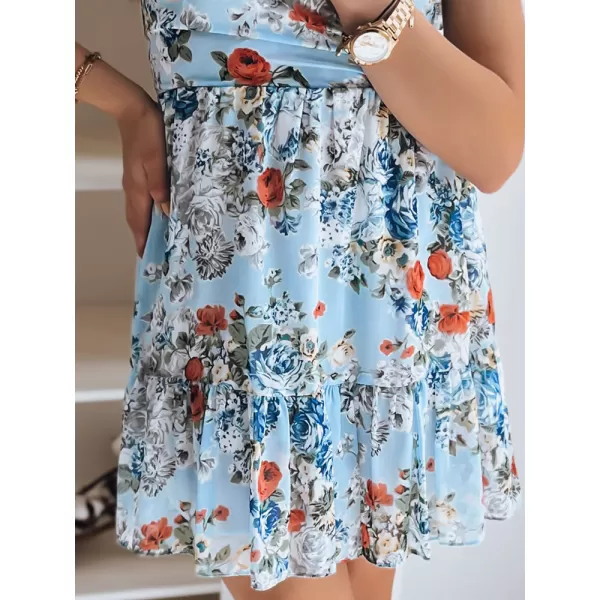  Rochie DSTREET PRIMOSA EY2328 ALBASTRU 