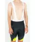 Pantaloni scurți premium pentru ciclism pentru bărbați ALTISPORT SWE/ALM01S13 GALBEN NEON
